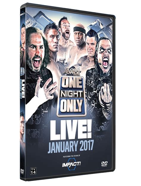 tna impact wrestling  night  january  event dvd amazon