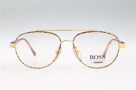 Hugo Boss By Carrera 5104 Vintage 90s Gold And Tortoise