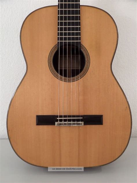 helmut hanika alte konzertgitarre  classical guitar gitarre vintage antique