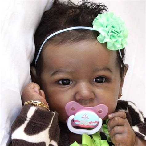 african american reborn baby doll girl hayley