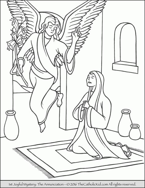 printable rosary coloring pages