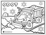 Plow Coloring Truck Snow Pages Drawing Sweeper Printable Street Kids Getdrawings Color Getcolorings sketch template