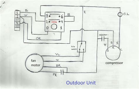 circuit diagram  air conditioner
