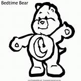 Coloring Bear Bears Bedtime Prayer Coloringhome sketch template