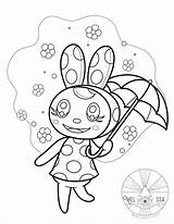 Colouring Chrissy Feel Sheet Made Fun Animalcrossing sketch template