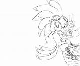 Hawk Jet Sonic Action Coloring Pages Generations sketch template