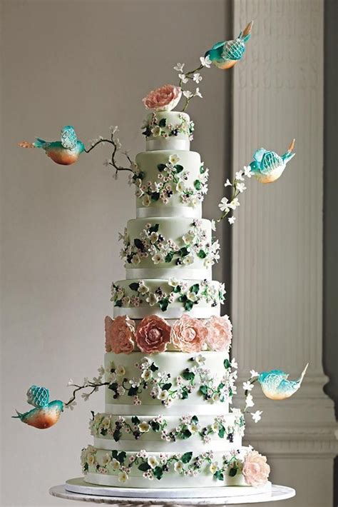 pin on love bird wedding cakes