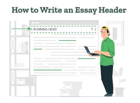 write  essay header mla   essay headers