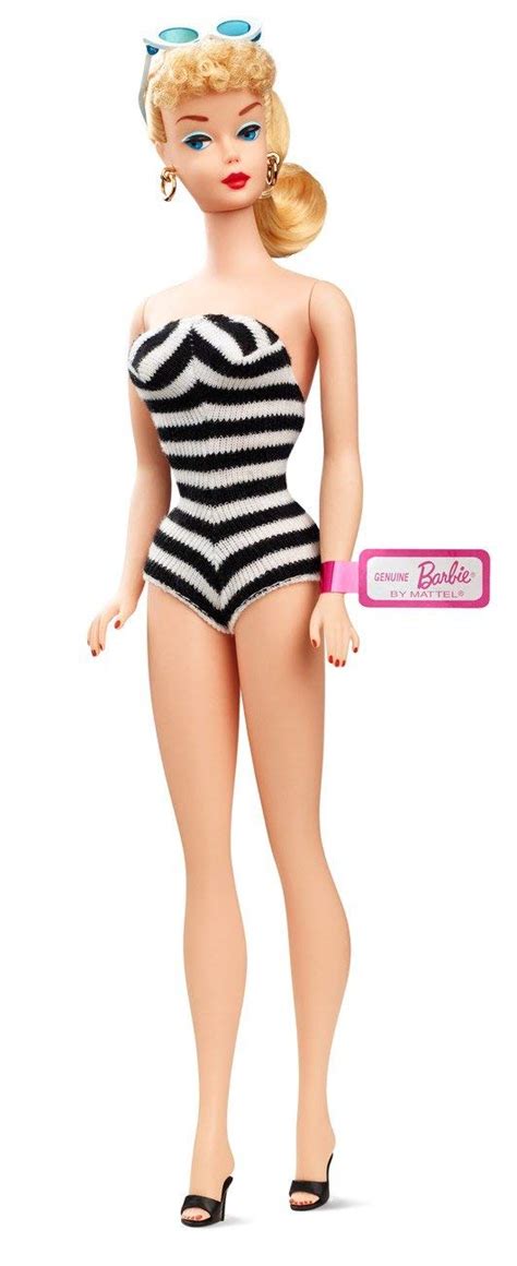 Barbie Teenage Fashion Model Collection Black And White Bathing Suit
