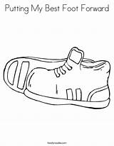 Coloring Pages Foot Popular sketch template