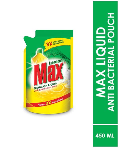 max liquid anti bacterial pouch ml dealpoint