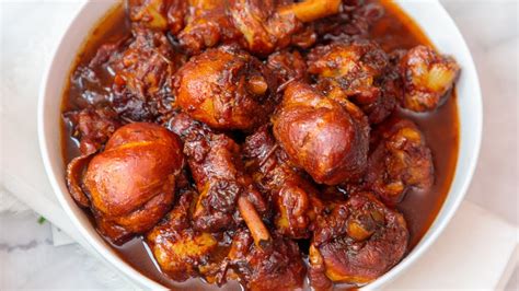 Trinidad Stew Chicken Brown Stew Chicken Youtube