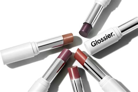 exclusive  ready  meet glossiers  lipstick