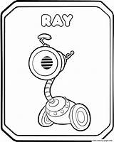 Rusty Rivets Pages Coloring Ray Printable Characters Print Getcolorings Getdrawings sketch template