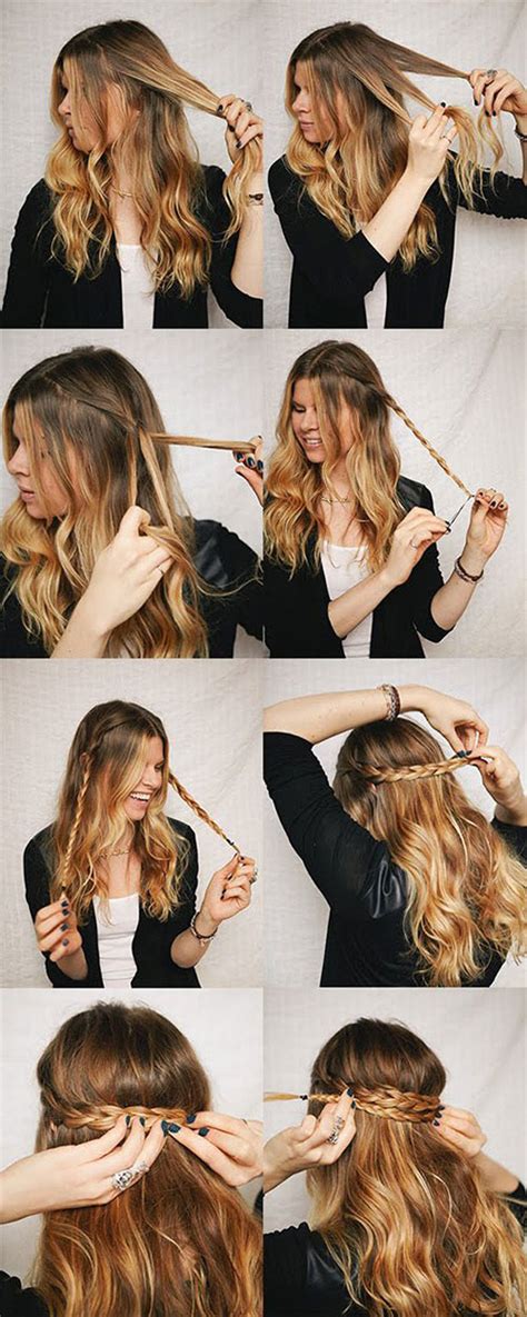 simple step  step winter hairstyle tutorials  beginners learners