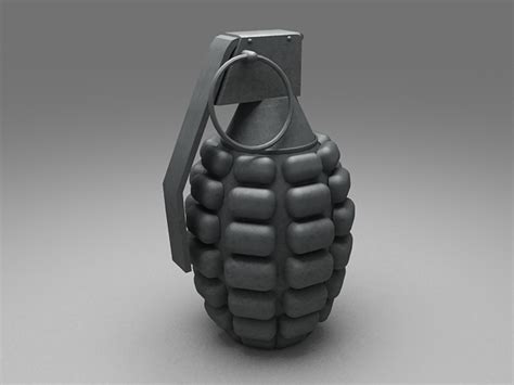 hand grenade  model ds max files   modeling   cadnav