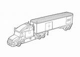 Lego Coloring Pages Truck Printable sketch template