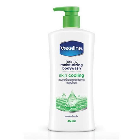 450 Ml Vaseline Healthy Moisturizing Body Wash Skin Cooling