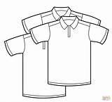 Polo Coloring Shirts Pages Clothes Printable Shoes Shirt Book Getcolorings Color Print sketch template