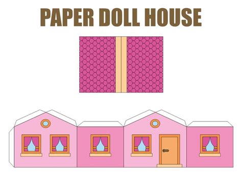 paper doll houses paper doll house  printable paper dolls paper