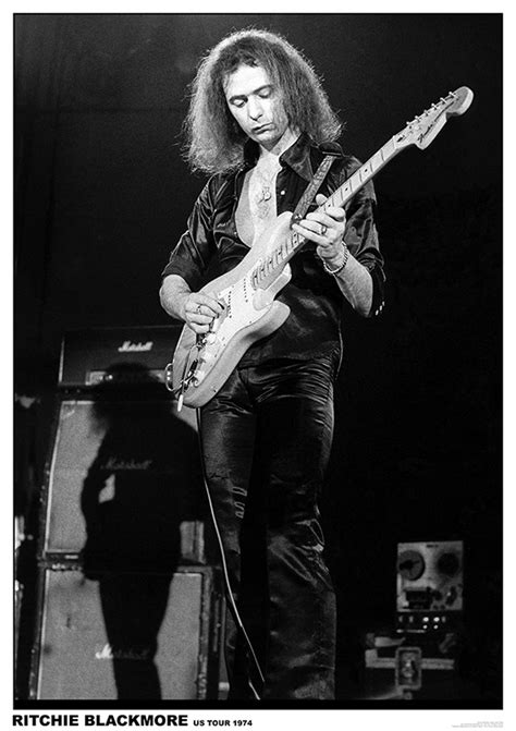 Ritchie Blackmore Us Tour 1974 Poster