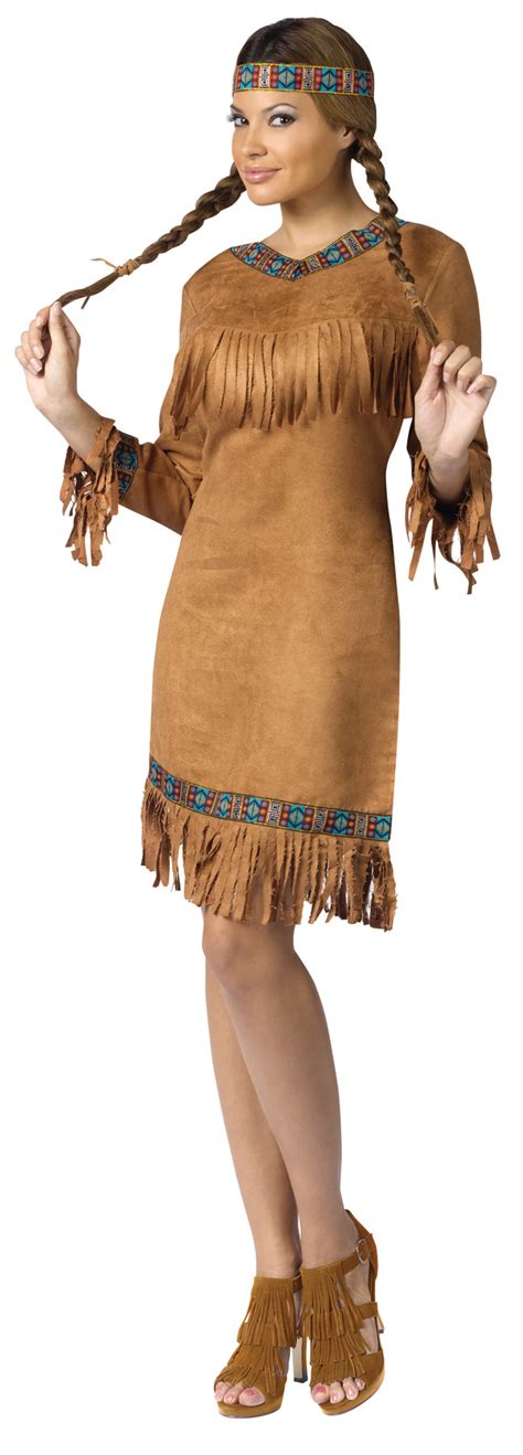 American Indian Woman Adult Costume Have Fun Costumes