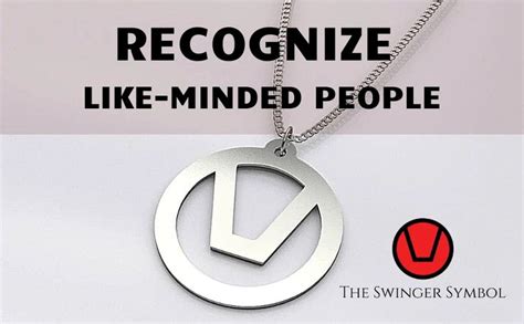 pin on swinger jewelry with the swinger symbol