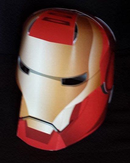 arista paper craft ironman mask  arat httpswwwfacebook