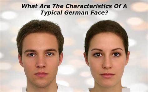 characteristics   typical german face royal pitch