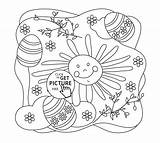 Coloring Pages Kids Printable Getcolorings Easter Colouring Visit sketch template