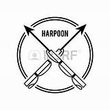 Harpoon Coloring Designlooter Illustration Graphic Vector 16kb 450px sketch template
