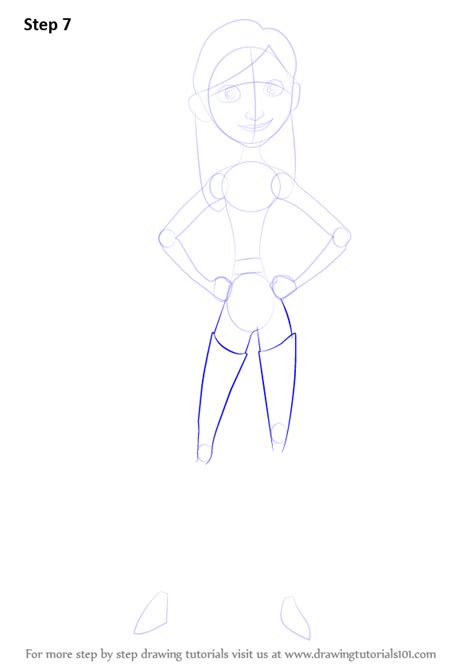 Learn How To Draw Violet Parr From The Incredibles The