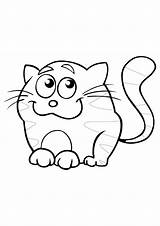 Coloring1 Cats sketch template