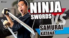 Unboxing a Newly Bought NINJA-TO | What are the Differences Between Samurai Katana & Ninja Sword?