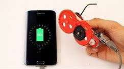 How To Make A Simple Hand-Crank Phone Charger