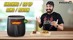 Air Fryer with see-through Window - Philips Air fryer HD9257 (5.6Ltr XL) Review 🔥