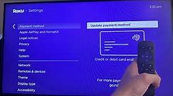 Roku: How to Update Payment Method Tutorial! (For Beginners)