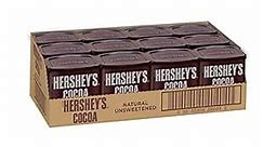 HERSHEY'S SPECIAL DARK Chocolate Cocoa, Bulk Baking, 8 oz Cans (12 Count)