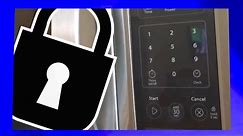 How To Lock and Unlock the Microwave Keypad