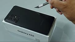 Samsung A52 Unboxing & Camera Test | Black Colour!!