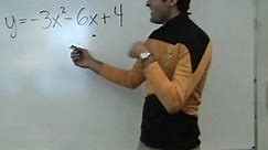 Algebra - Quadratic Functions (Parabolas)