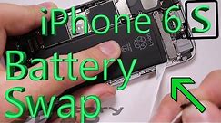iPhone 6S Battery Replacement in 3 minutes (Easy Method)