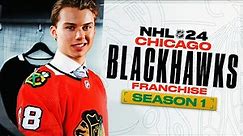 NHL 24: CHICAGO BLACKHAWKS FRANCHISE MODE - SEASON 1
