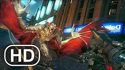 BATMAN Fights Man-Bat Scene 4K ULTRA HD - Arkham Series
