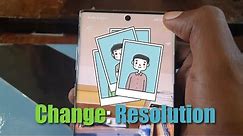 Change Picture Resolution in Camera on the Note 10 and Note 10 Plus