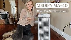 MEDIFY AIR PURIFIER MA-40 | Full Review + How To Use