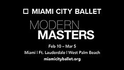 Miami City Ballet: Modern Masters