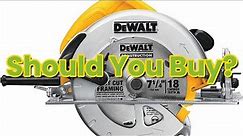 Review DEWALT 7-1/4-Inch Circular Saw, Lightweight, Corded (DWE575)