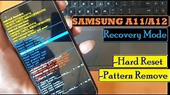 Samsung Galaxy A11 Hard Reset | Pattern Unlock -Factory Reset Removing PIN / SAMSUNG A11 HARD RESET