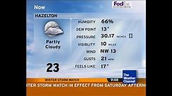 Intellistar 1 SD with Winter Storm Watch - Hazelton/Wilkes Barre, PA (1/4/23)